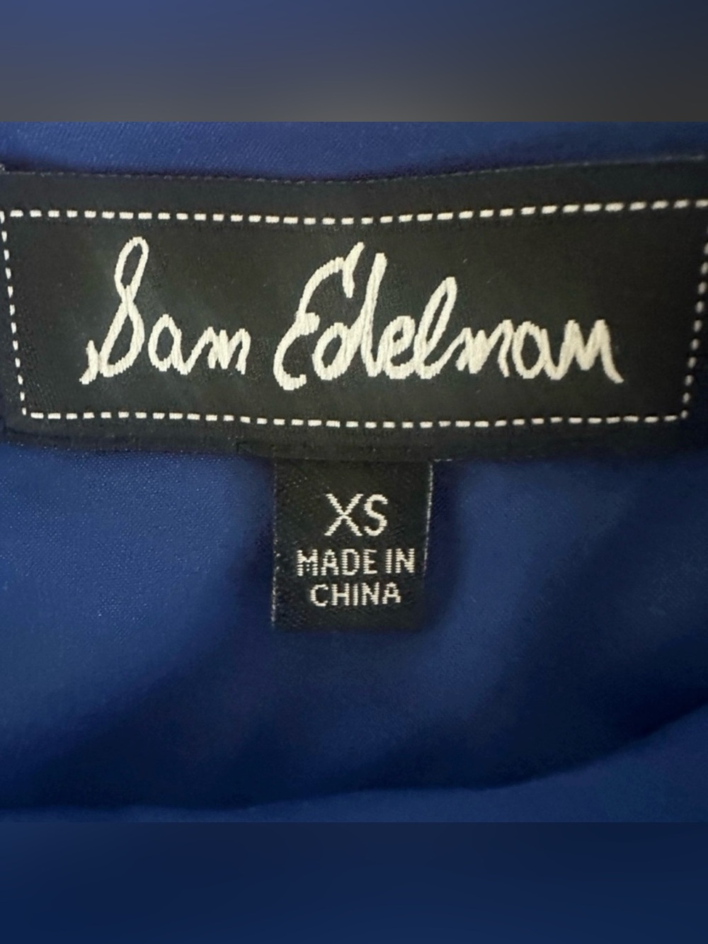 Sam Edelman Royal Blue Chiffon 
Ruffle Sleeve Tiered Dress | Size: XS - Picture 3 of 12